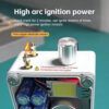 Portable Hand Crank Generator - 1-5W Emergency Power with LED Light & Ignition